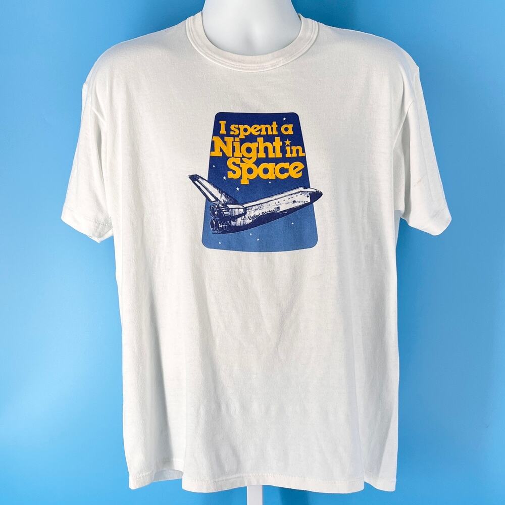 90s Vintage NASA Space Camp Tshirt Dpuble Sided 1990s Huntsville
